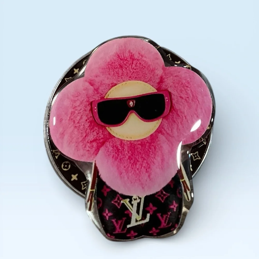 Colorful Flower Character Magnetic Pop socket for cell phones.